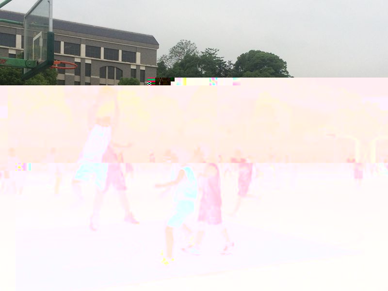 我院學生男子籃球專業對抗賽開賽